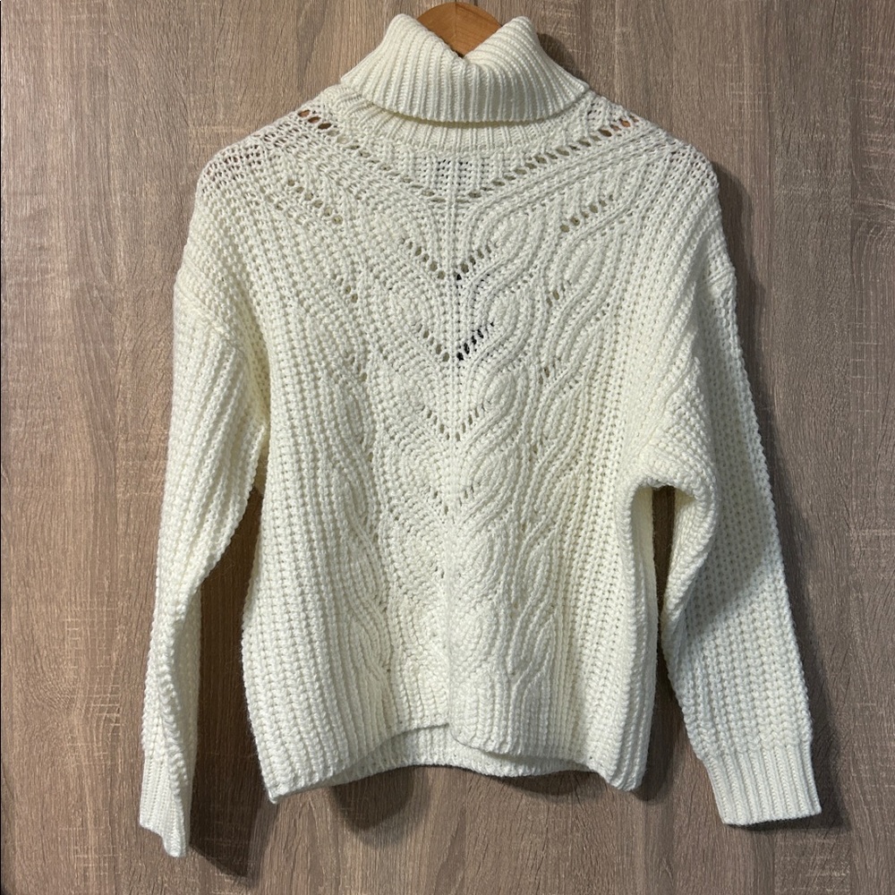 Lulu's Soft Knit Turtleneck Sweater Size XS